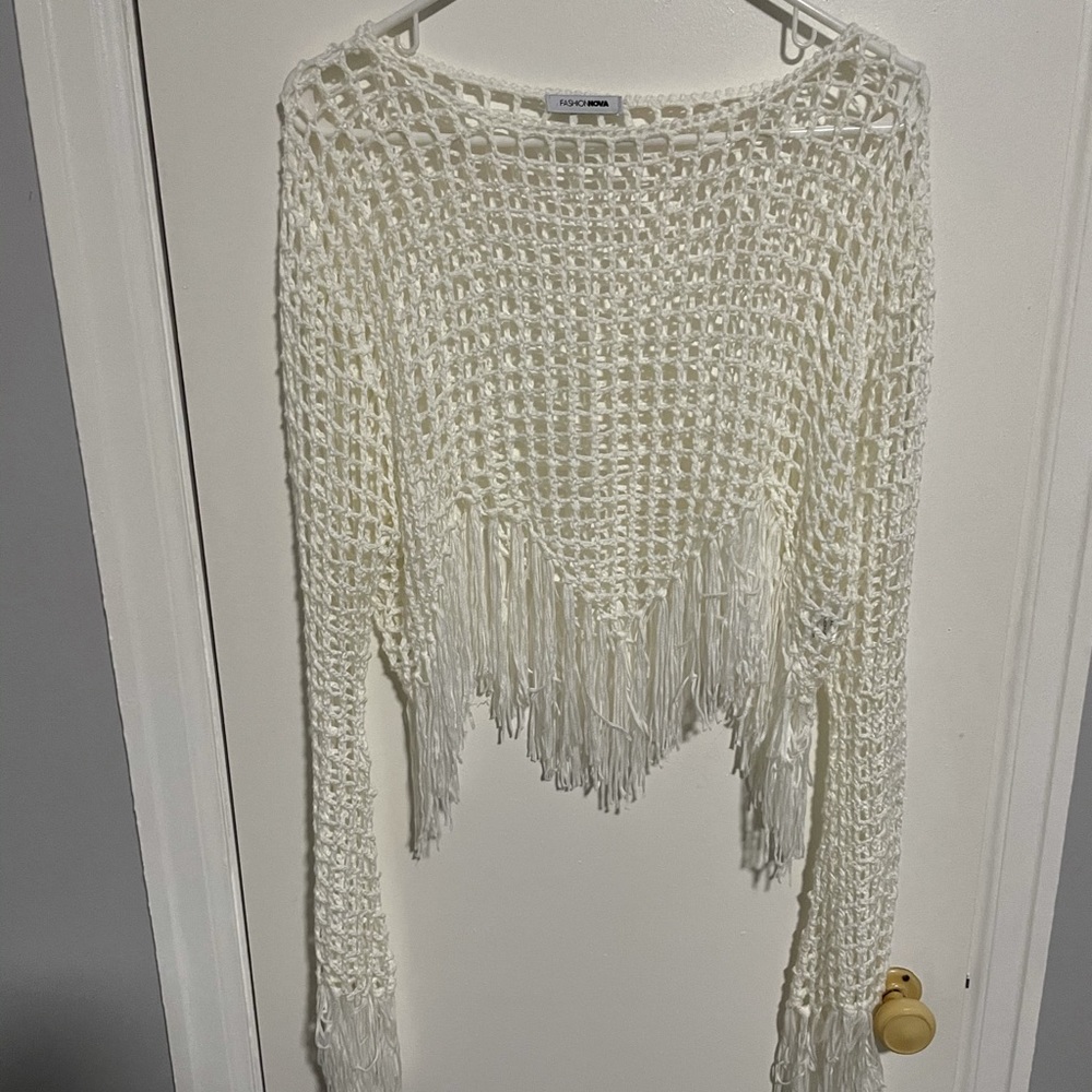 Knitted coverup top Fashinova brand